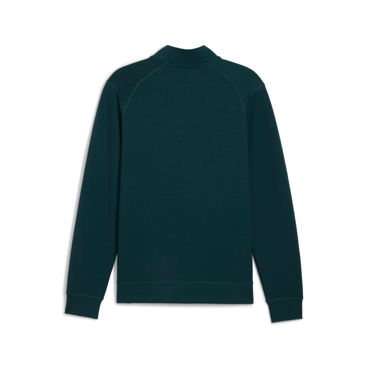 PUMA x REIGNING CHAMP CLOUDSPUN fleece top met kwartrits voor Heren, Groen, Maat XXL thumbnail 2