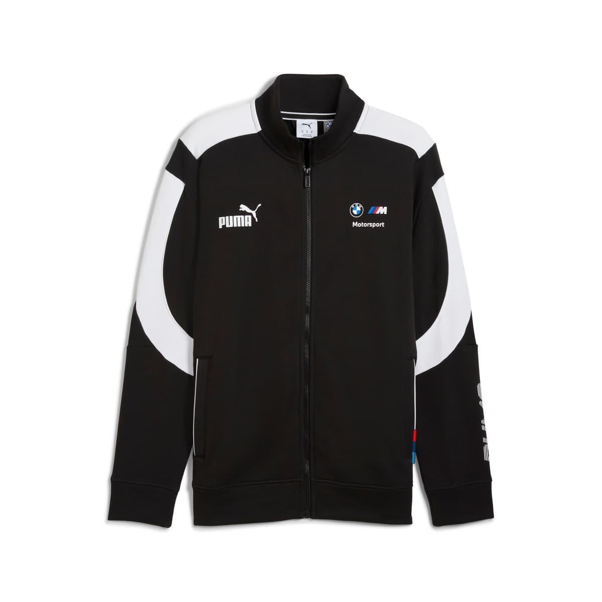 PUMA BMW M Motorsport MT7 trainingsjack voor Heren, Zwart, Maat XL thumbnail 3