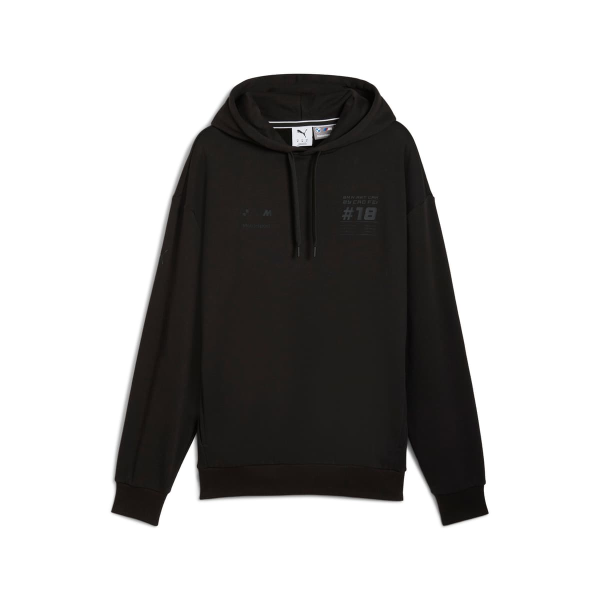 PUMA x BMW M Motorsport Cao Fei racerhoodie voor Heren, Zwart, Maat XS