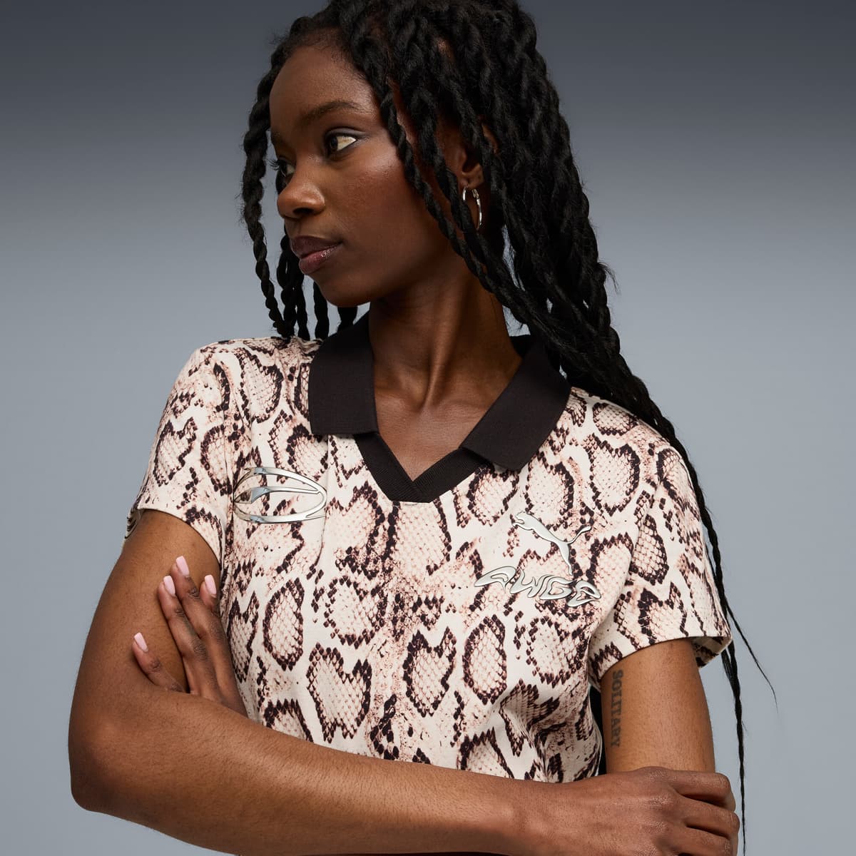 A$AP ROCKY x PUMA jurk voor Dames, Grijs, Maat L thumbnail 4