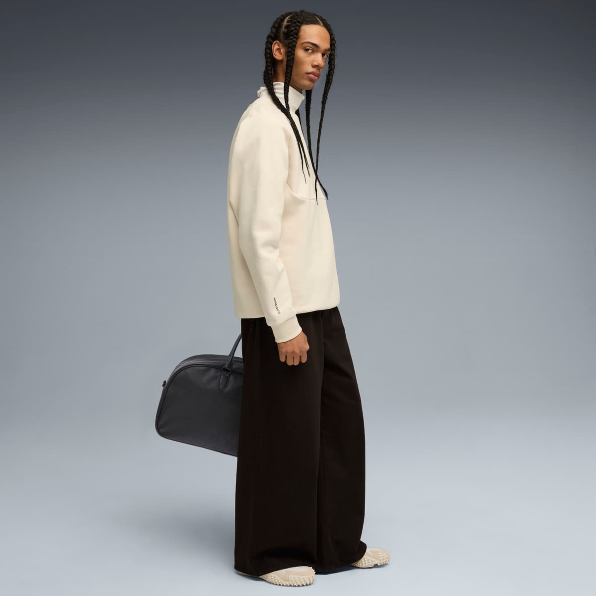 PUMATECH relaxed sweater met ronde hals voor Heren, Maat XS thumbnail 4