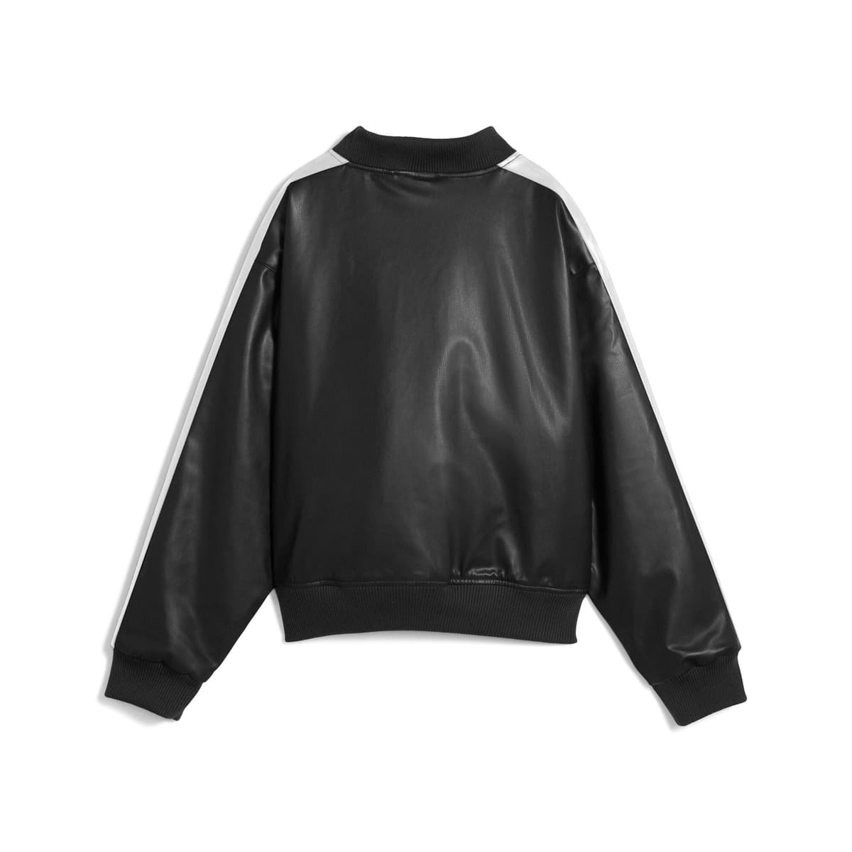 PUMA T7 bomberjack voor Dames, Zwart, Maat XS thumbnail 2