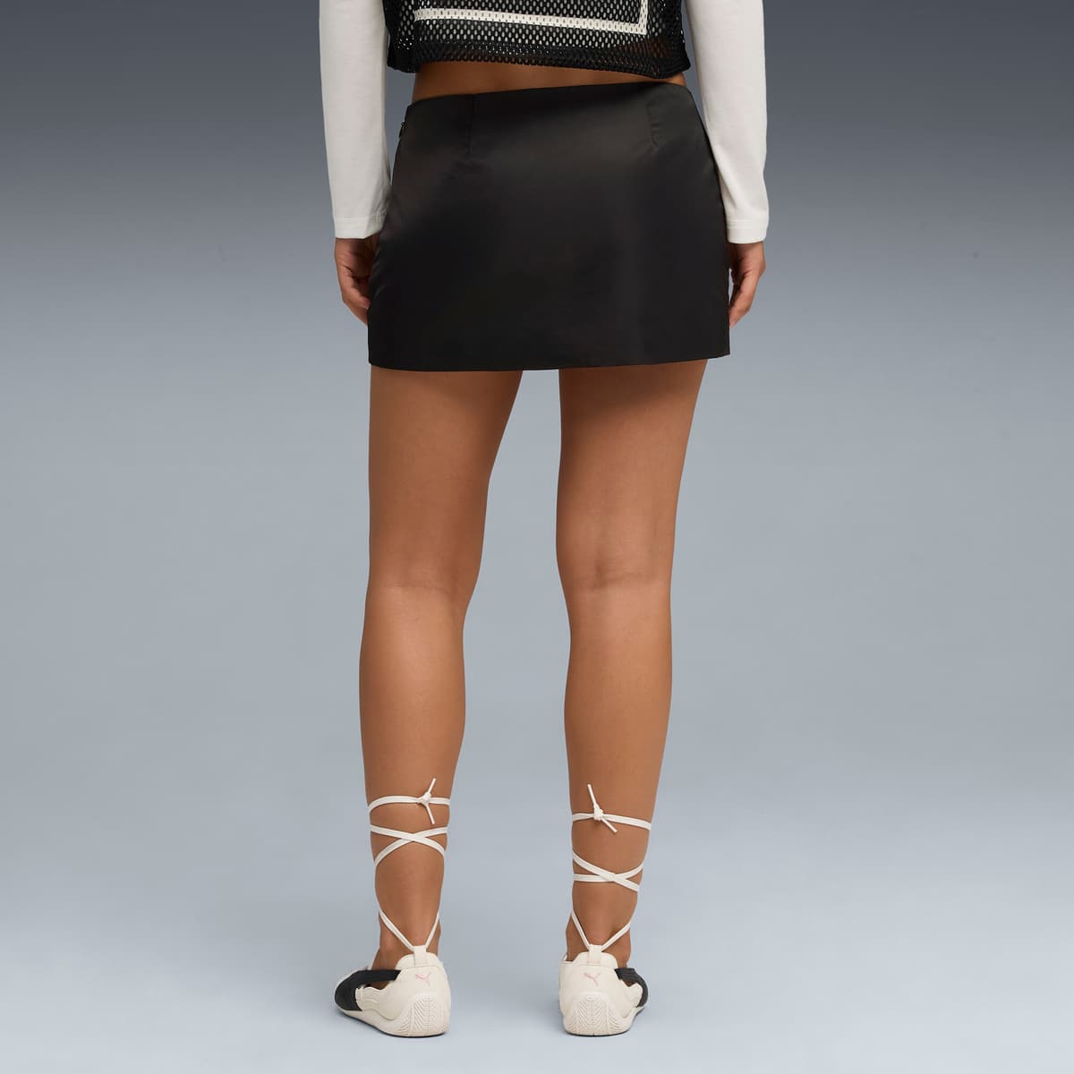 PUMA x ROSÃ Micro minirok voor Dames, Zwart, Maat XXS thumbnail 5