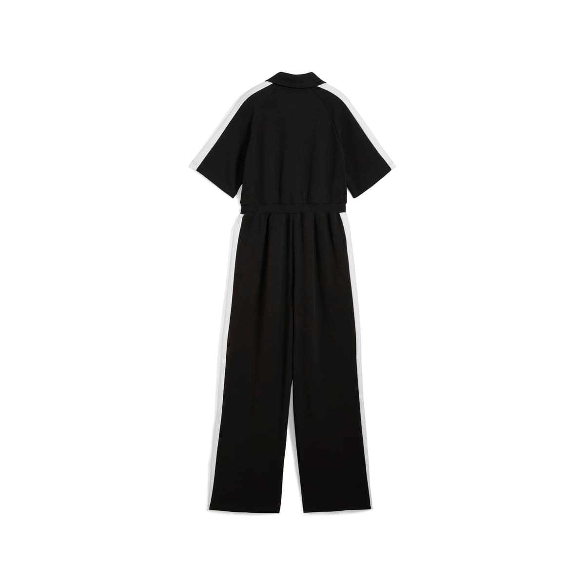 PUMA T7 jumpsuit met korte mouwen voor Dames, Zwart, Maat XS thumbnail 2