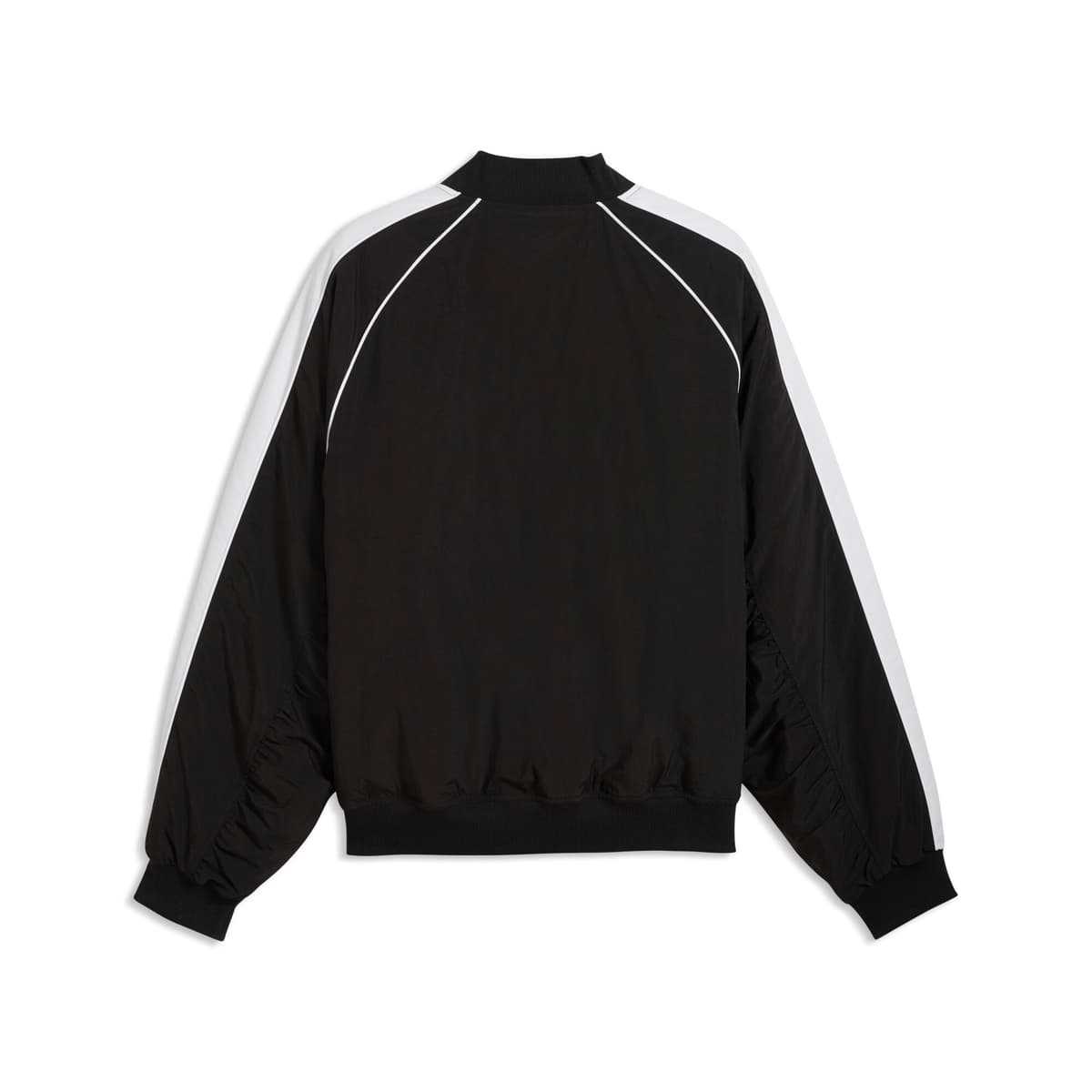 PUMA T7 uniseks bomberjack, Zwart, Maat L thumbnail 2