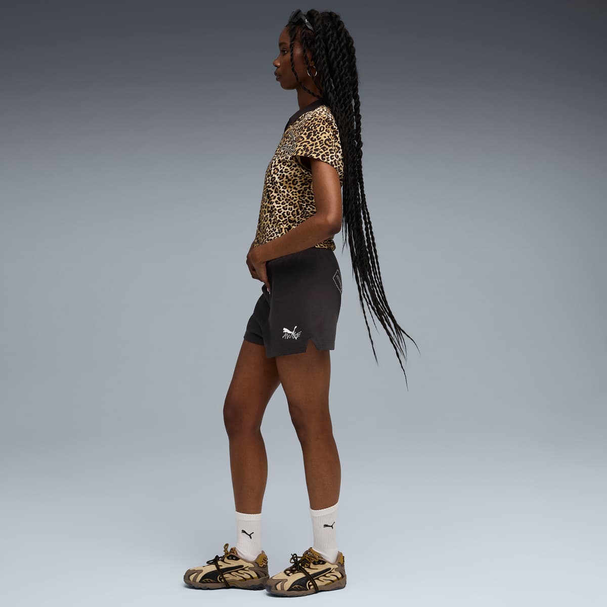 A$AP ROCKY x PUMA baby-T-shirt voor Dames, Beige, Maat L thumbnail 6