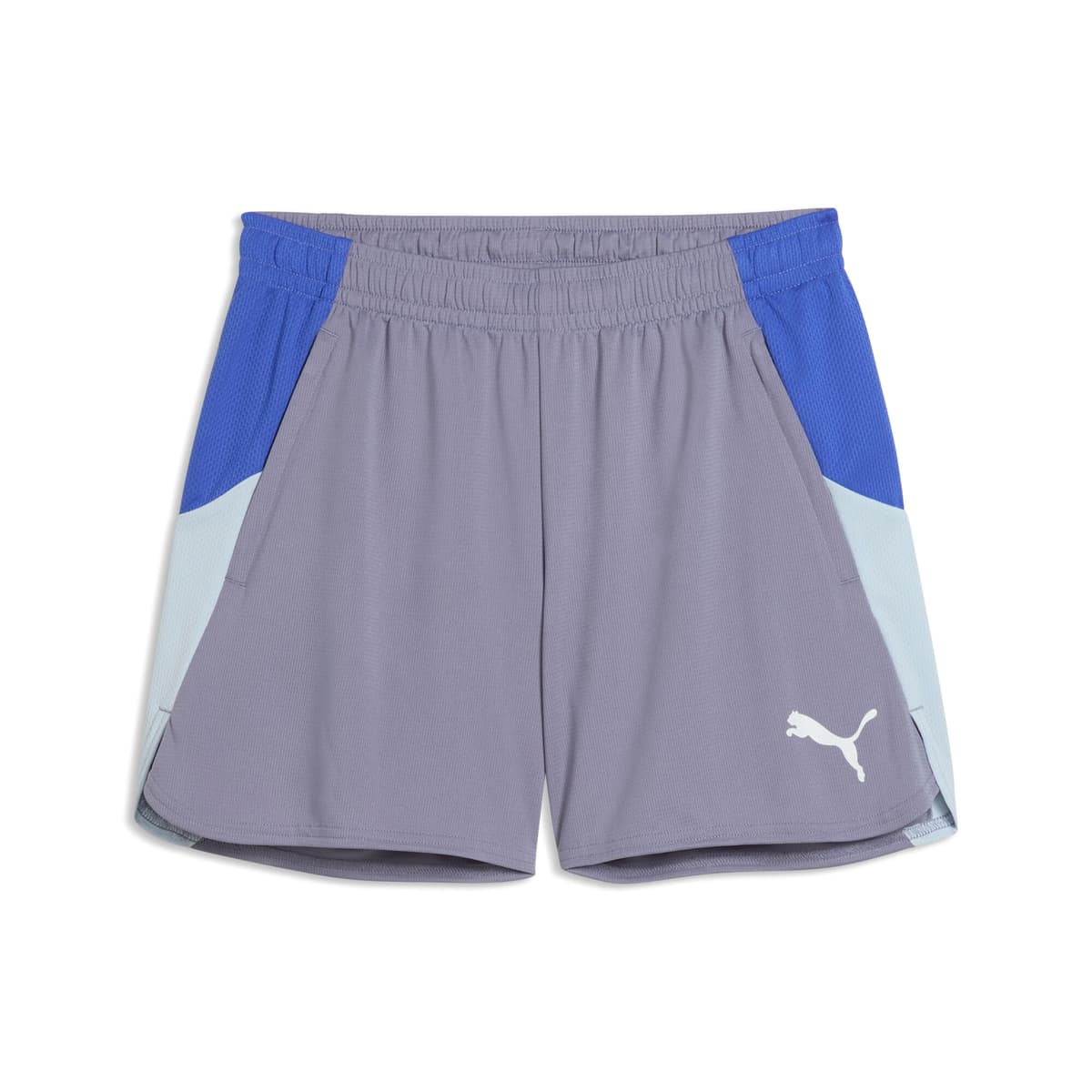 PUMA IndividualBLAZE voetbalshort voor Dames, Blauw/Grijs/Wit, Maat XS