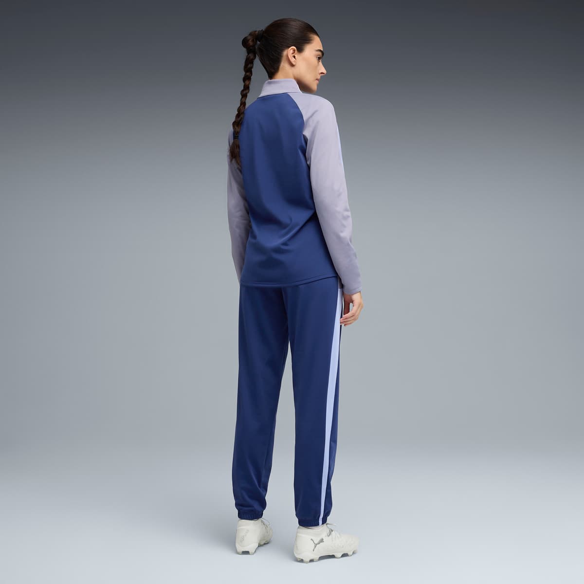 PUMA IndividualBLAZE voetbaltrainingspak voor Dames, Blauw/Wit, Maat L thumbnail 3