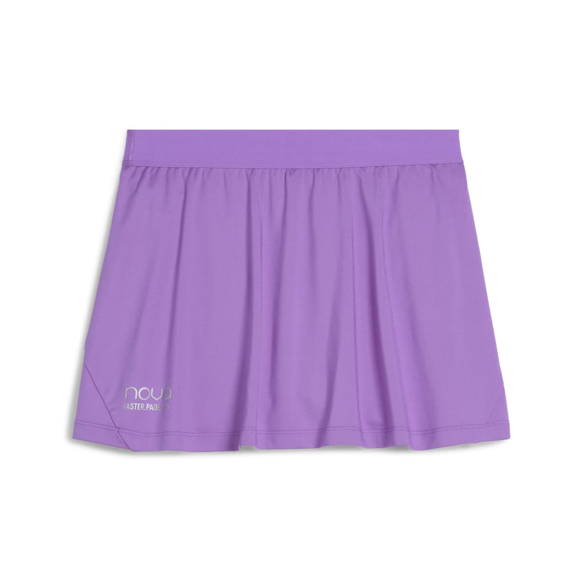 PUMA INDIVIDUAL padelrok voor Dames, Wit/Paars, Maat S thumbnail 2