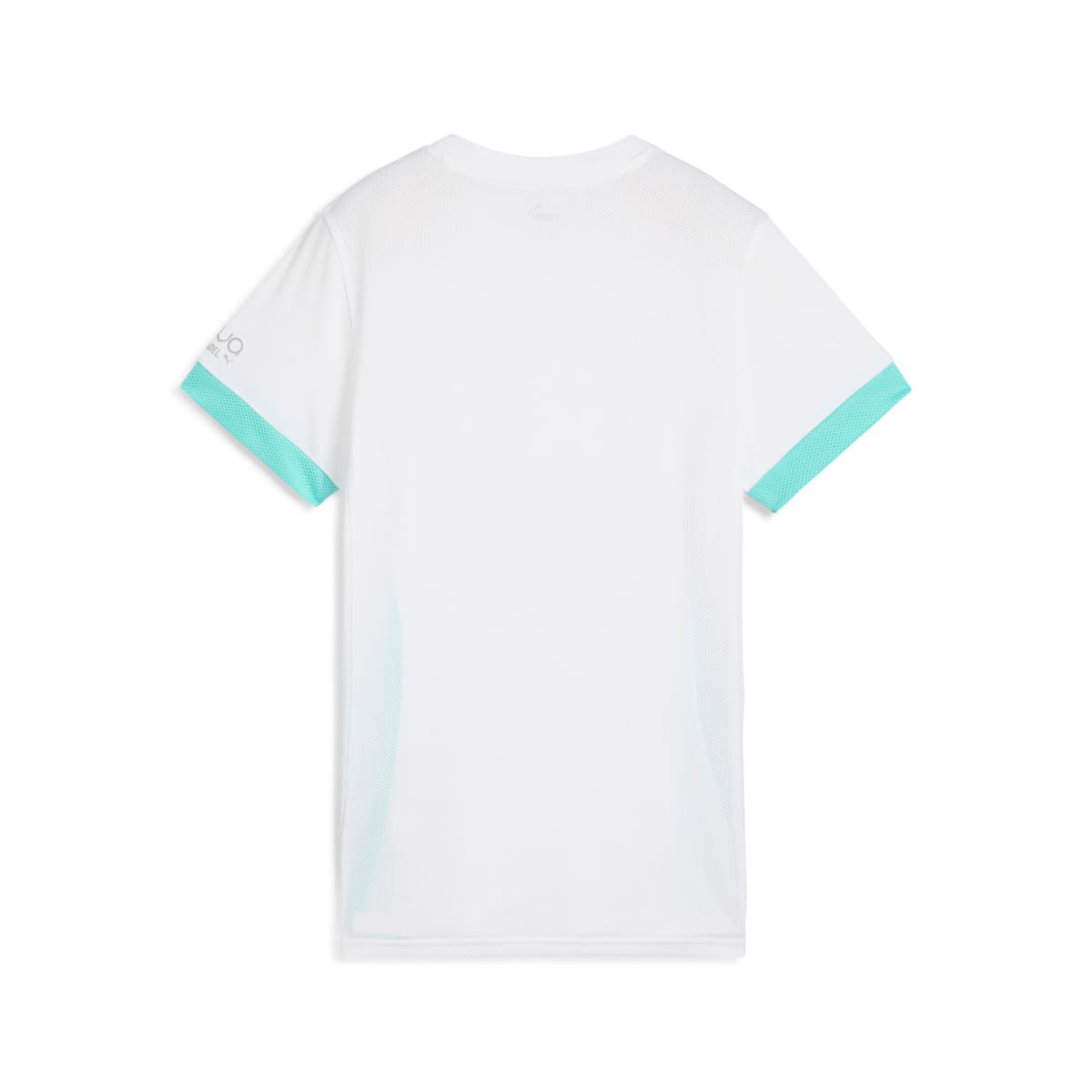 PUMA INDIVIDUAL padelshirt voor Dames, Wit/Paars, Maat M thumbnail 2