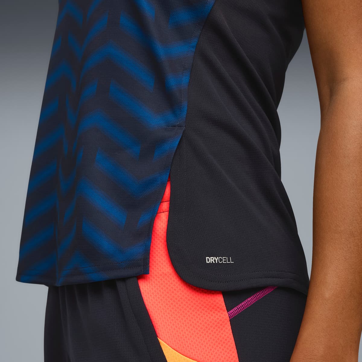 PUMA individualBLAZE voetbalshirt voor Dames, Blauw, Maat XS thumbnail 2