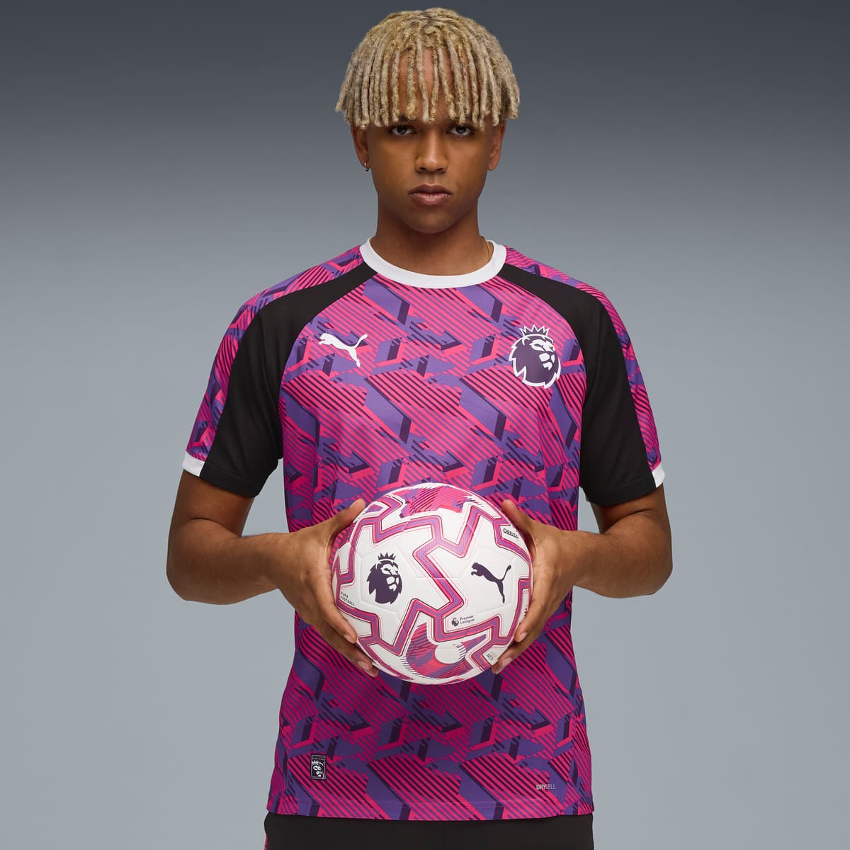 PUMA Premier League Brilliance shirt voor Heren, Zwart/Wit, Maat XS thumbnail 4