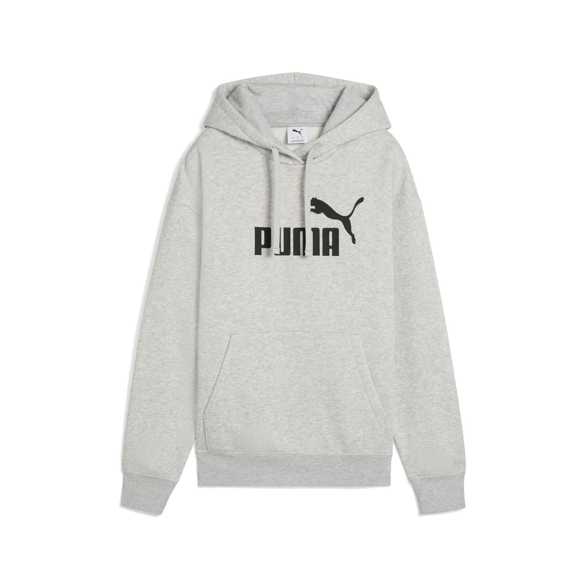 PUMA Essentials No. 1 Logo Comfort hoodie voor Dames, Grijs, Maat XS