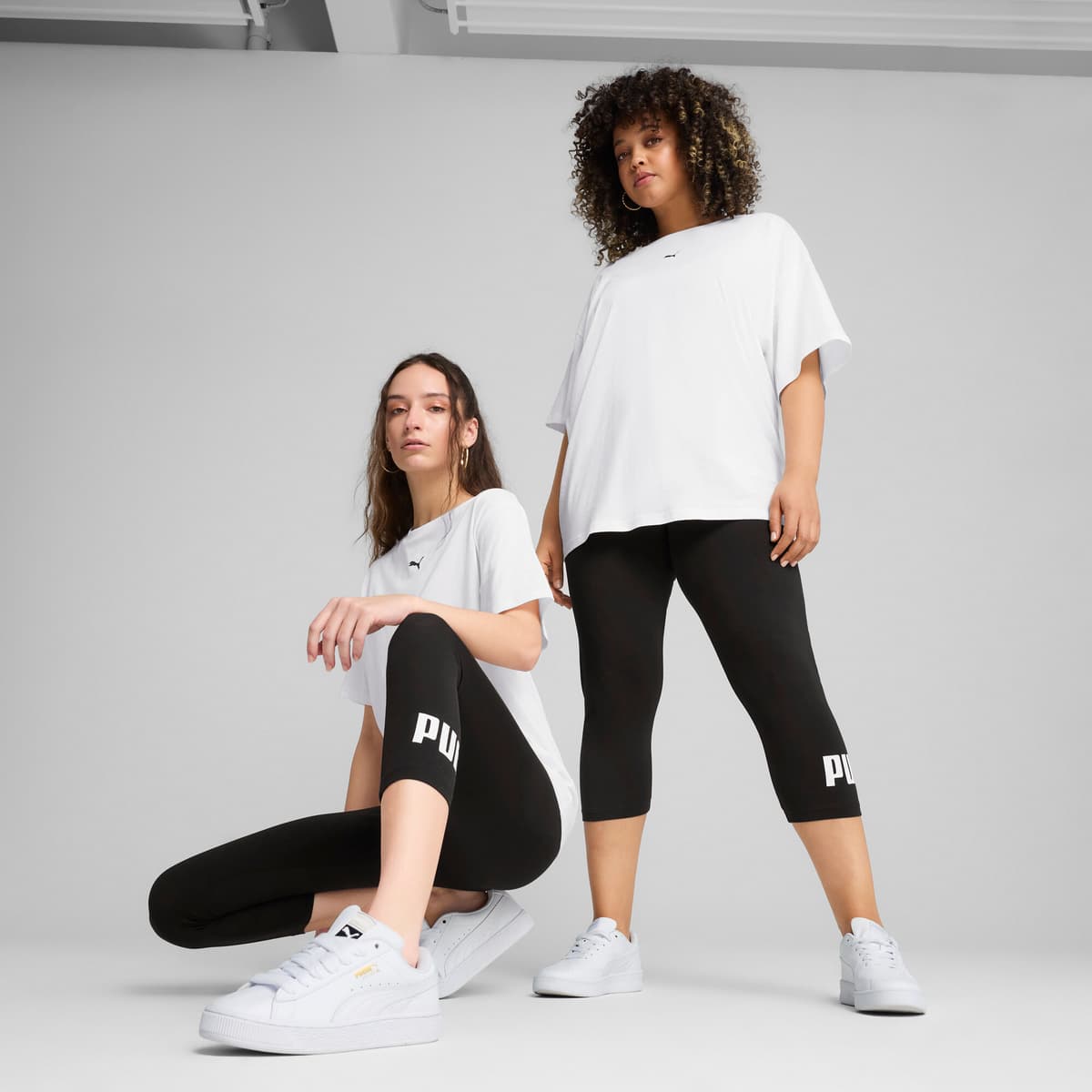 PUMA ESS No. 1 Logo 3/4-legging voor Dames, Zwart, Maat S