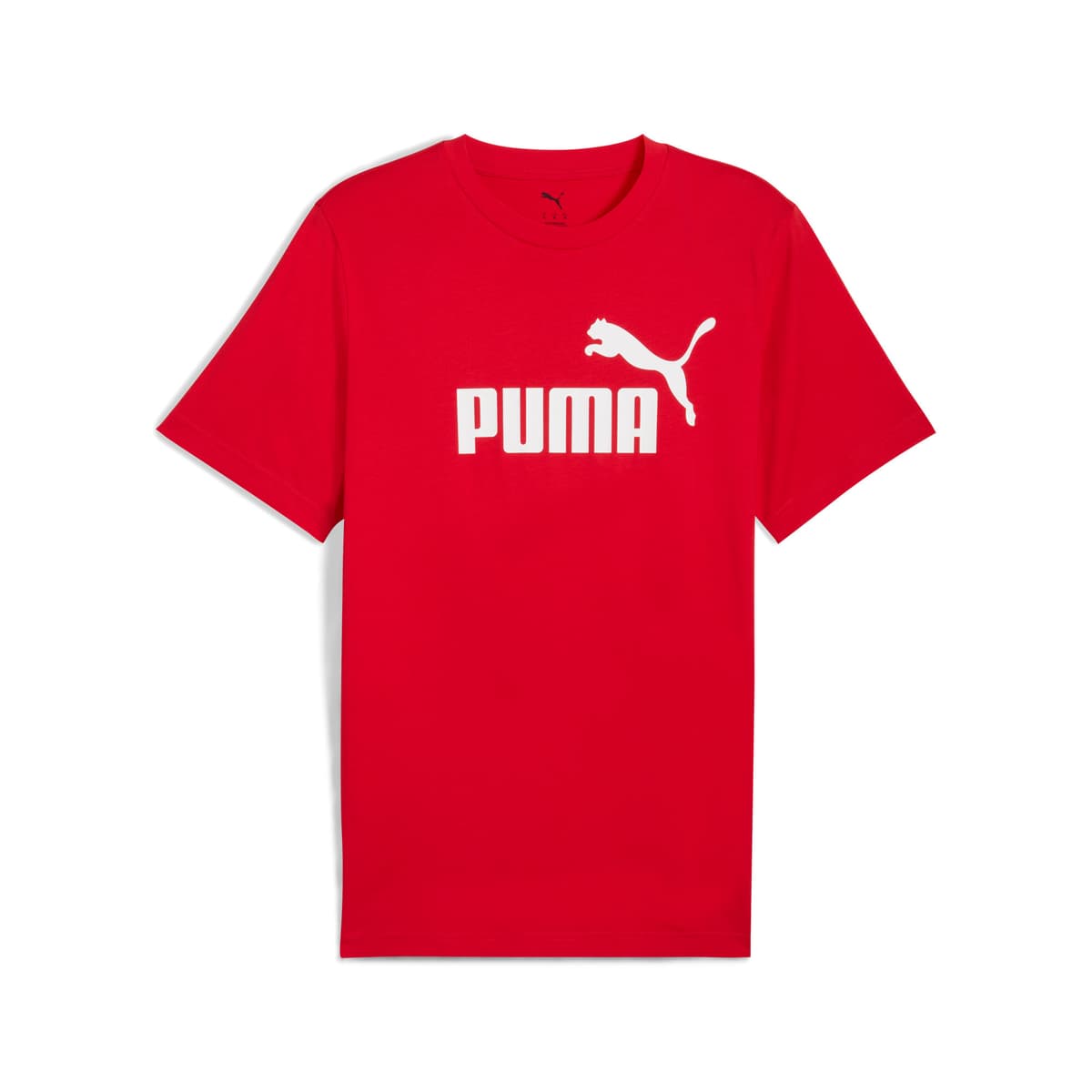 PUMA Essentials No. 1-logo T-shirt voor Heren, Rood, Maat XL thumbnail 3