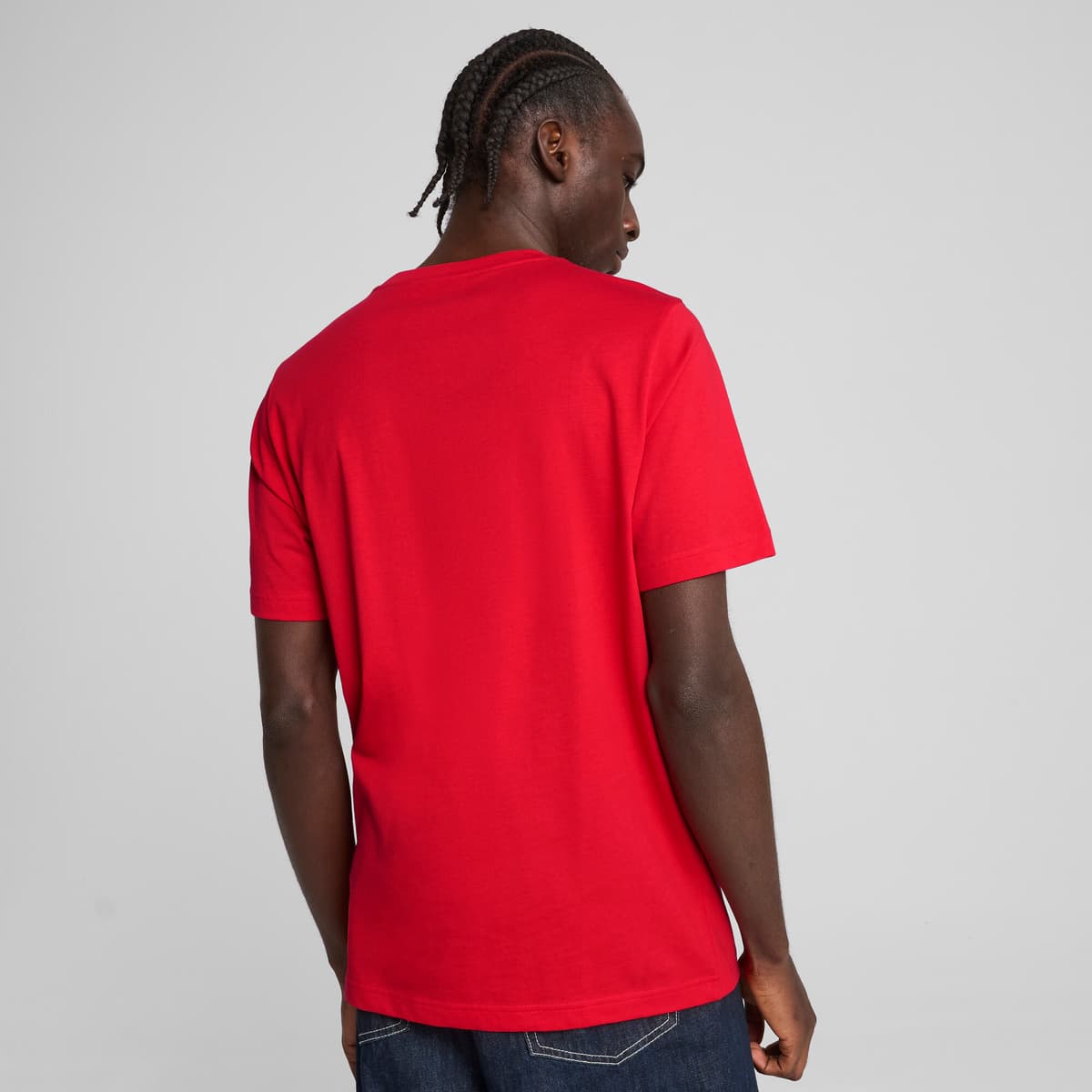 PUMA Essentials No. 1-logo T-shirt voor Heren, Rood, Maat XL thumbnail 5