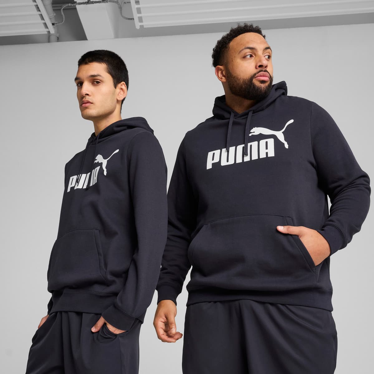 PUMA Essentials No. 1-logo hoodie voor Heren, Blauw, Maat M