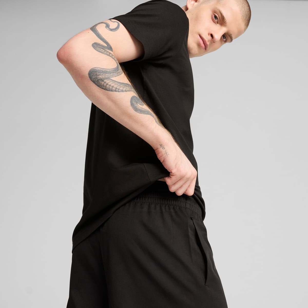 PUMA Essentials geweven short 13 cm voor Heren, Zwart, Maat 4XL thumbnail 7