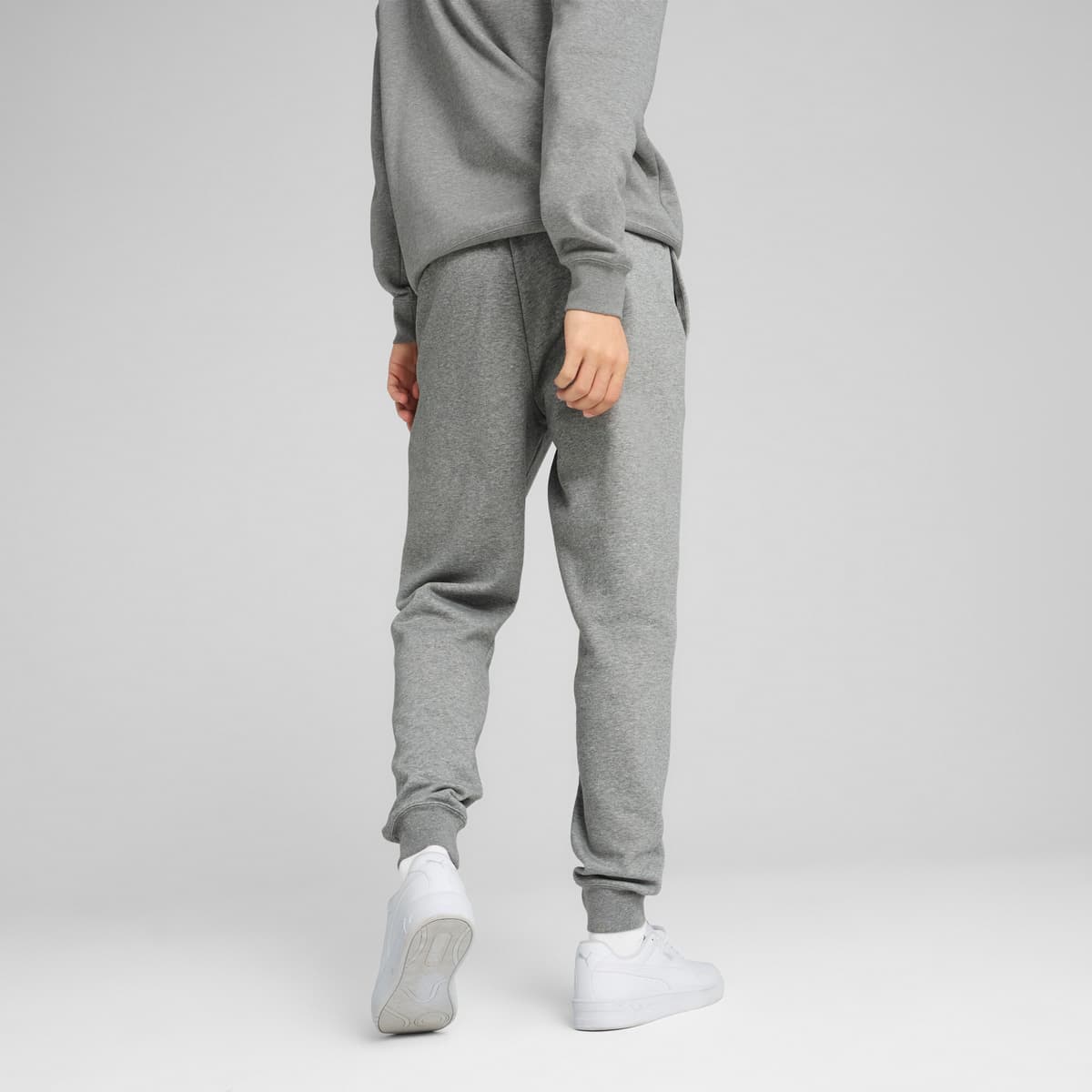 PUMA Essentials No. 1-logo sweatpant voor Heren, Grijs, Maat S thumbnail 5
