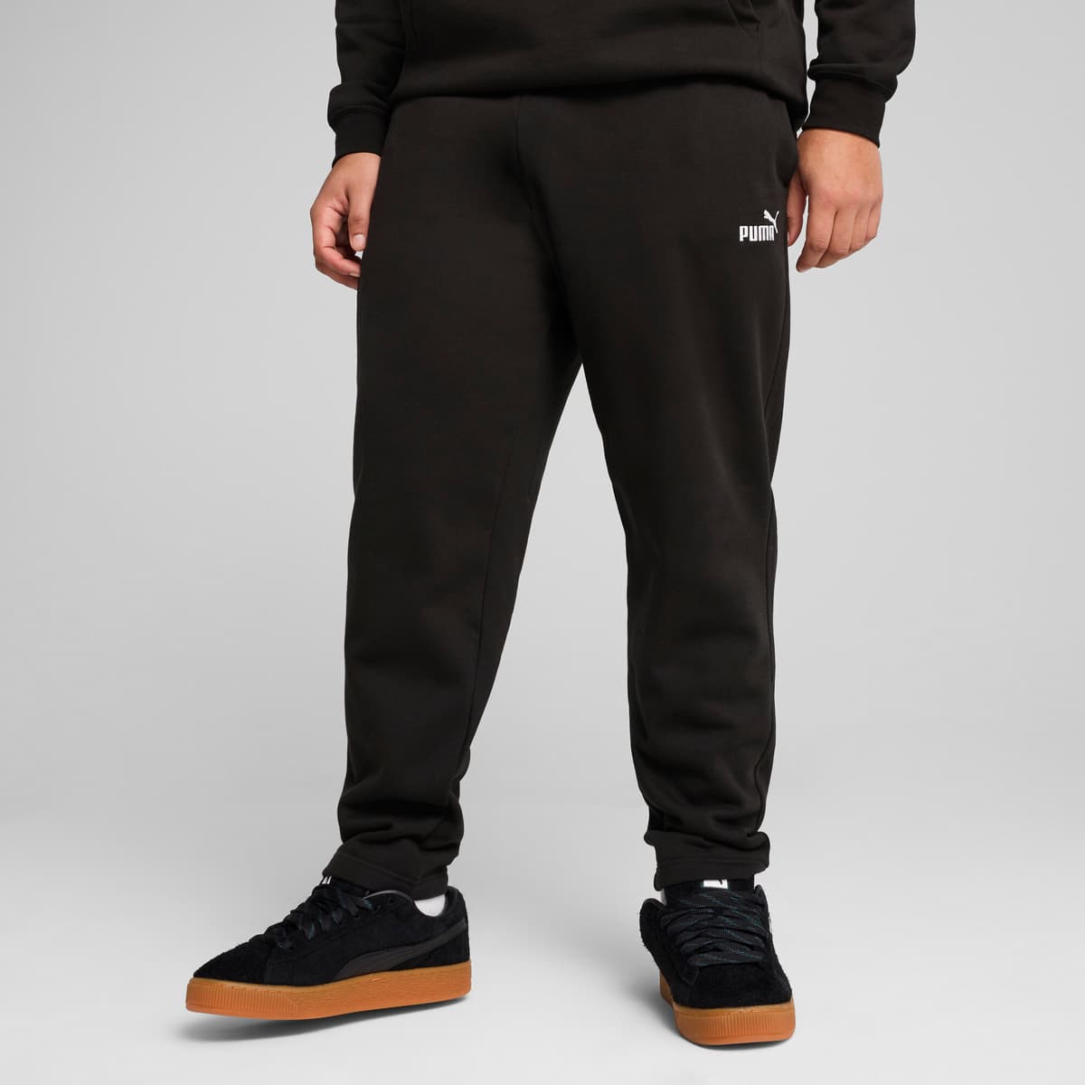 PUMA Essentials No. 1-logo sweatpant voor Heren, Zwart, Maat S thumbnail 6