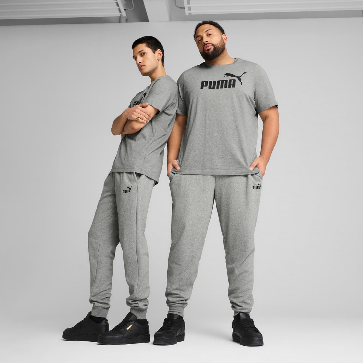 PUMA Essentials No. 1 Logo Slim joggingbroek voor Heren, Grijs, Maat XXL