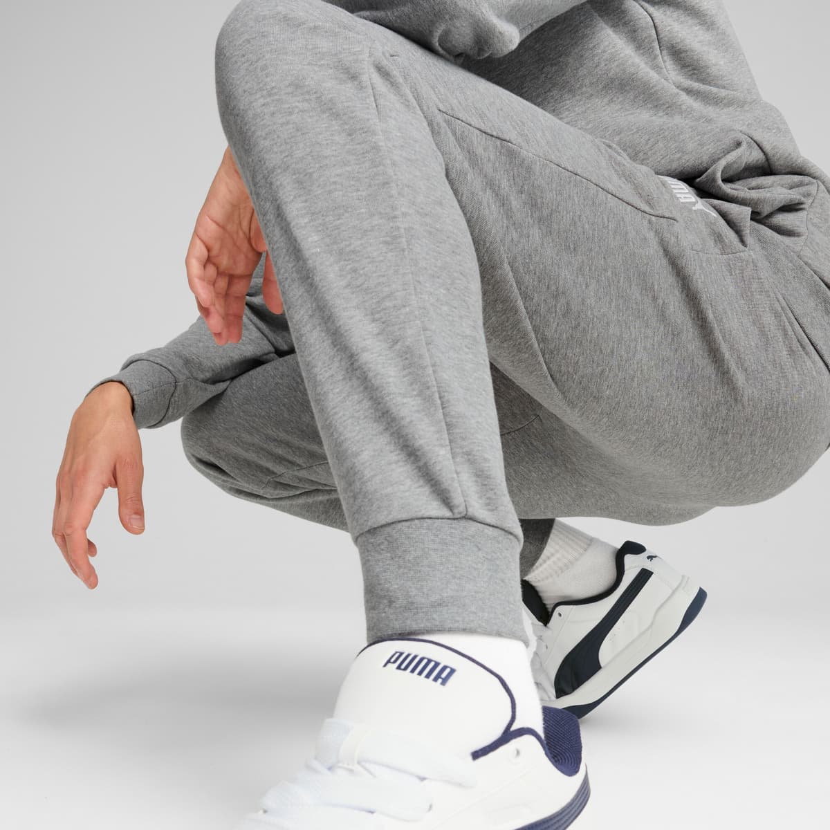 PUMA Essentials sweatpak voor Heren, Grijs, Maat XS thumbnail 4