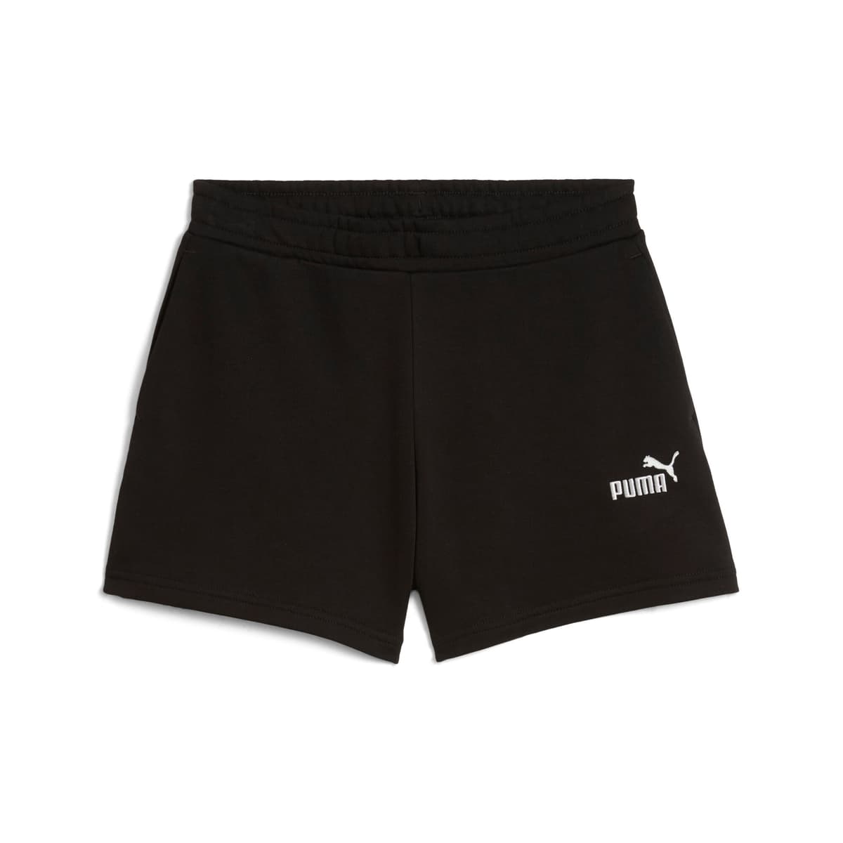 PUMA ESS Small No. 1-logo short voor Dames, Zwart, Maat 15-16Y thumbnail 3