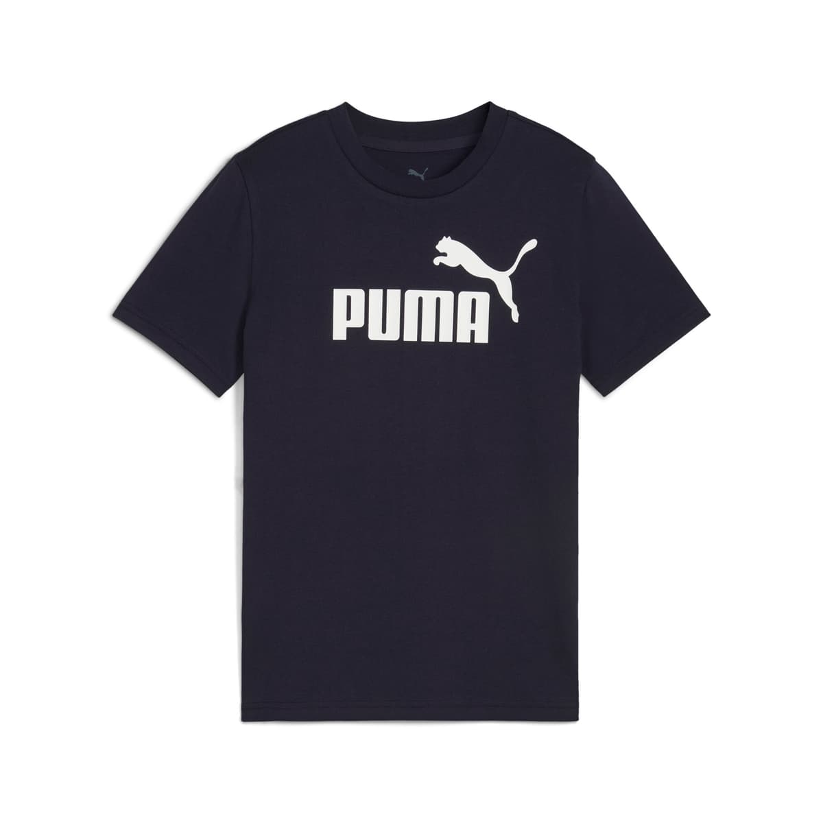 PUMA ESS No. 1-logo T-shirt voor Heren, Blauw, Maat 15-16Y