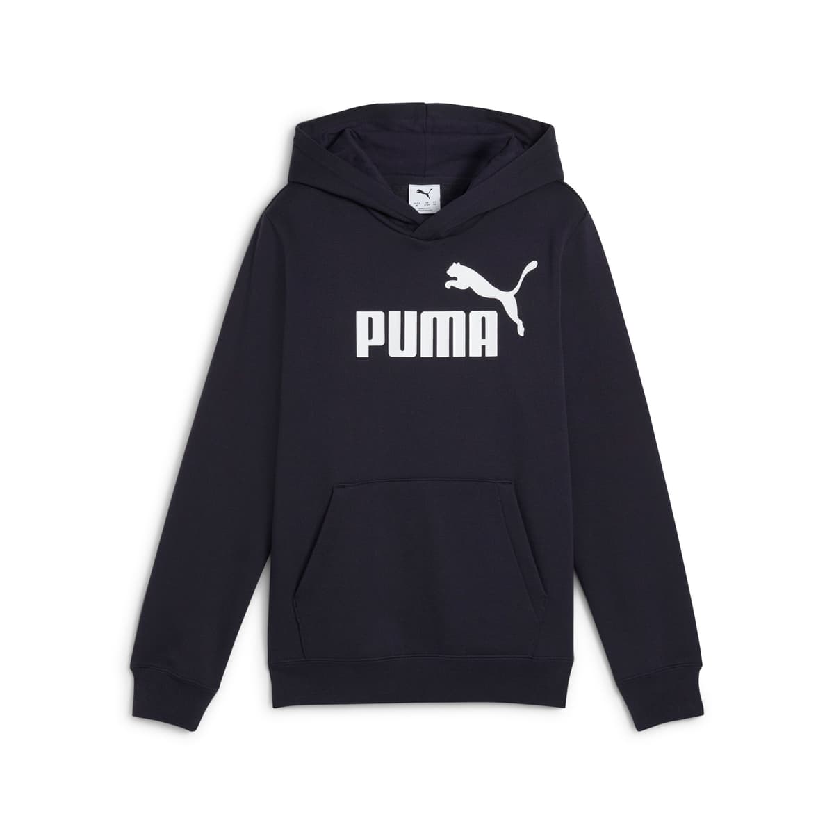 PUMA ESS No. 1-logo fleece hoodie voor Heren, Blauw, Maat 9-10Y thumbnail 3