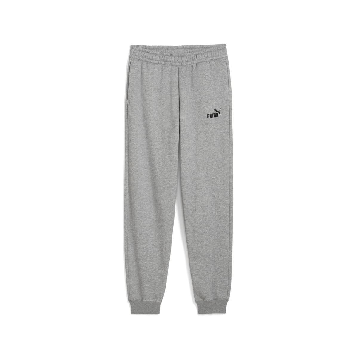 PUMA ESS No. 1-logo fleece sweatpant voor Heren, Grijs, Maat 9-10Y