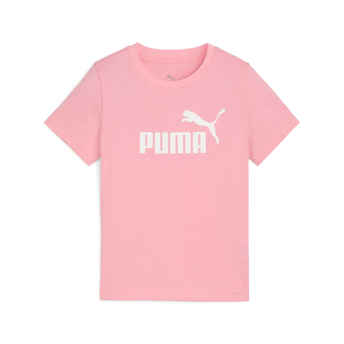 PUMA ESS No. 1-logo T-shirt voor Heren, Roze, Maat 3-4Y