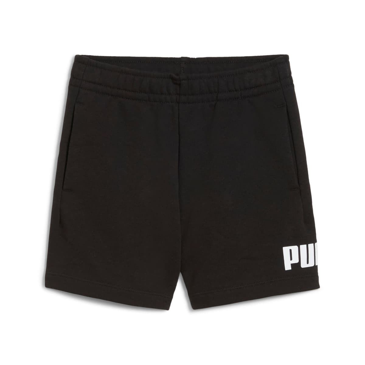 PUMA ESS No. 1-logo short voor Heren, Zwart, Maat 5-6Y thumbnail 3