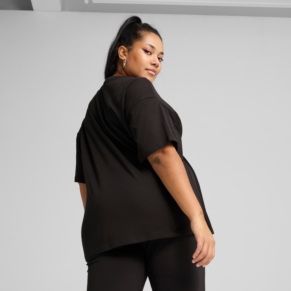 PUMA ESS Relaxed T-shirt voor Dames, Zwart, Maat XXS thumbnail 5