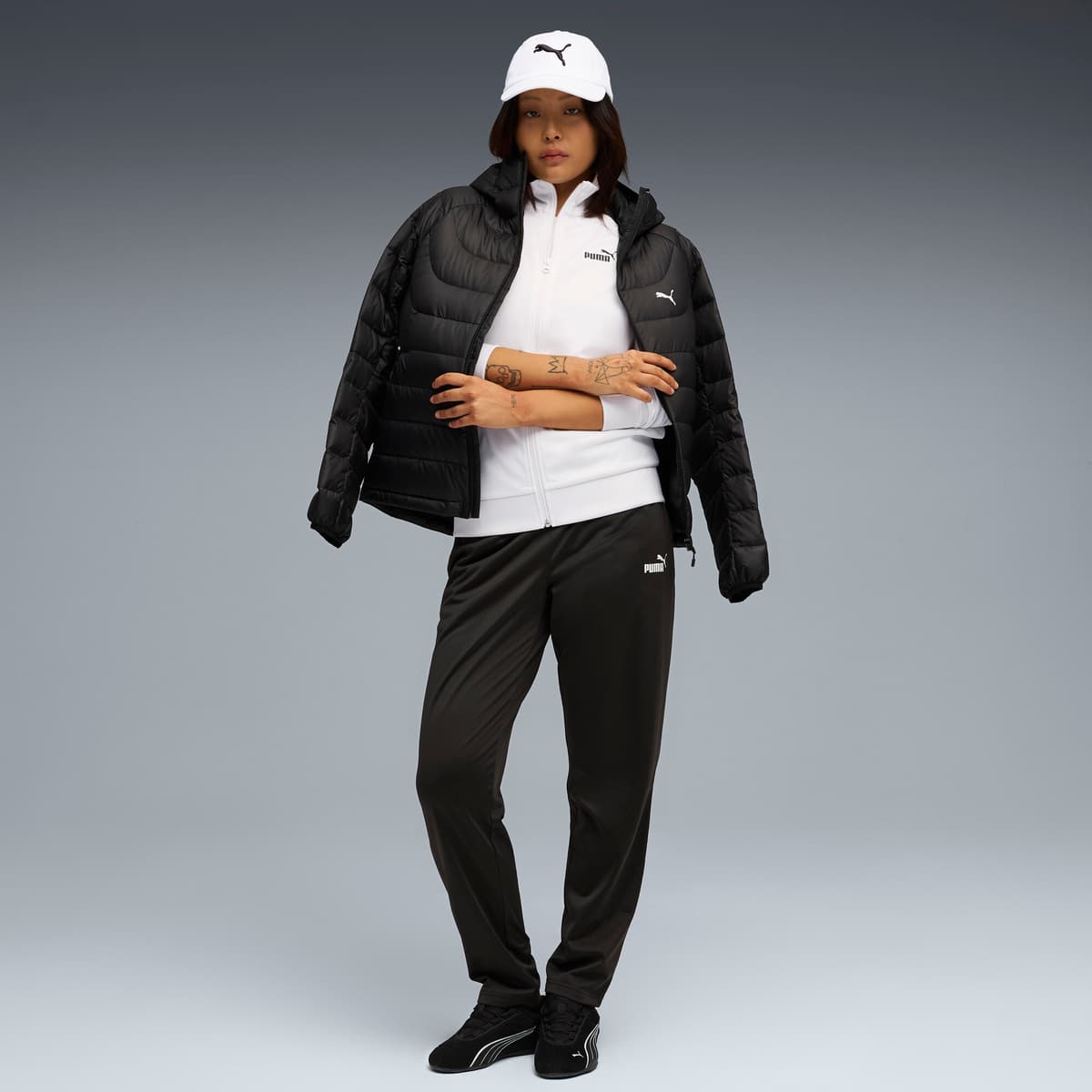 PUMA Polypak voor Dames, Wit, Maat XS