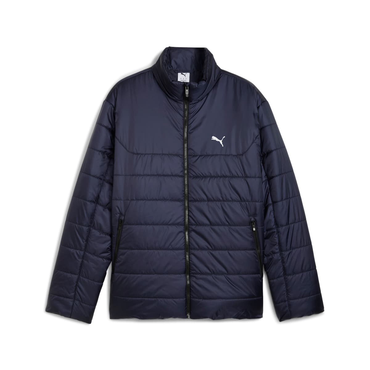 PUMA Essentials gewatteerd jack voor Heren, Blauw, Maat L thumbnail 3