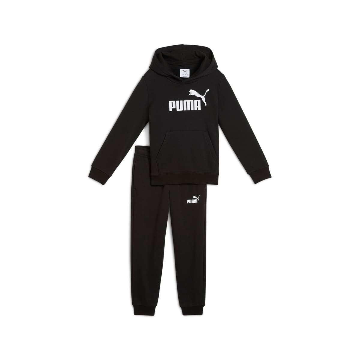 PUMA Essentials No.1 Logo joggingpak, Zwart, Maat 3-4Y thumbnail 3