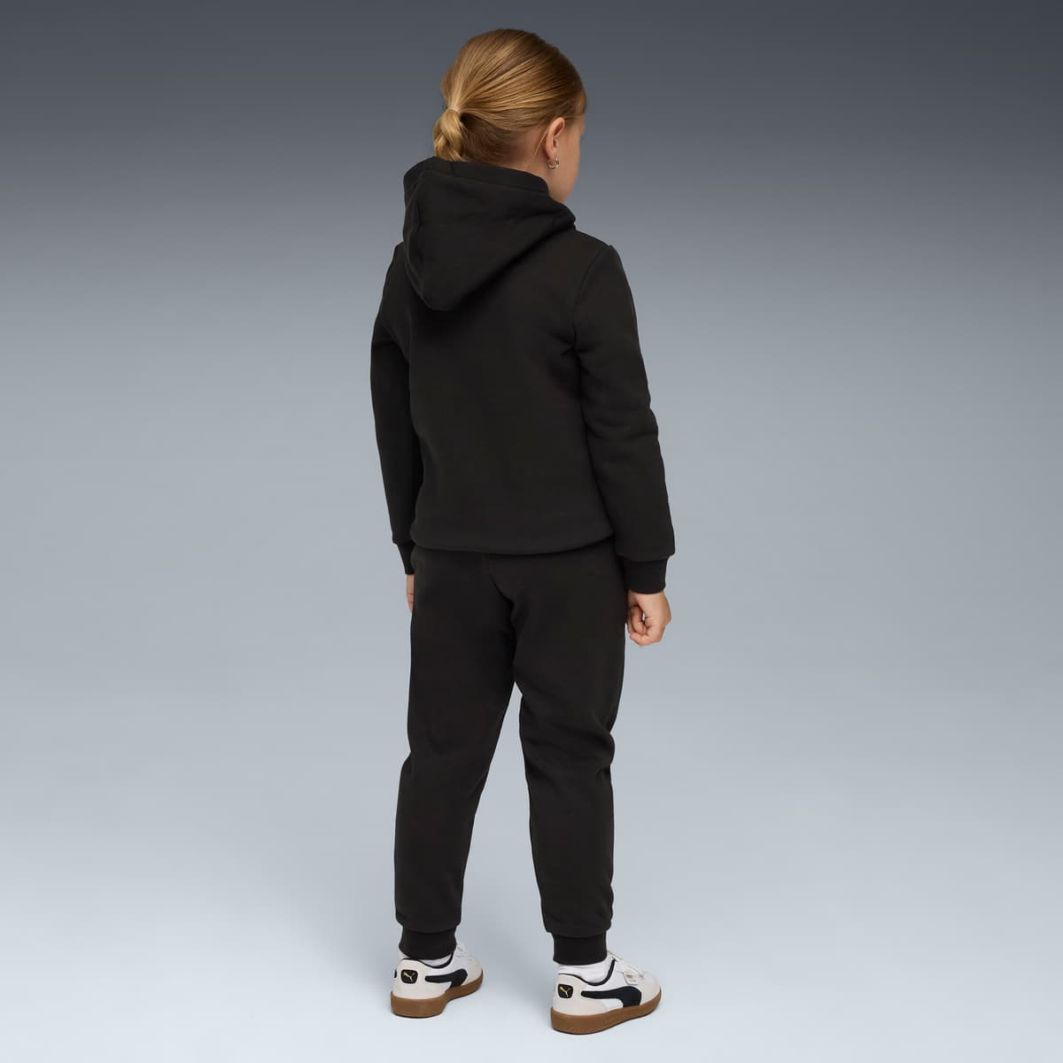 PUMA Essentials No.1 Logo joggingpak, Zwart, Maat 3-4Y thumbnail 4
