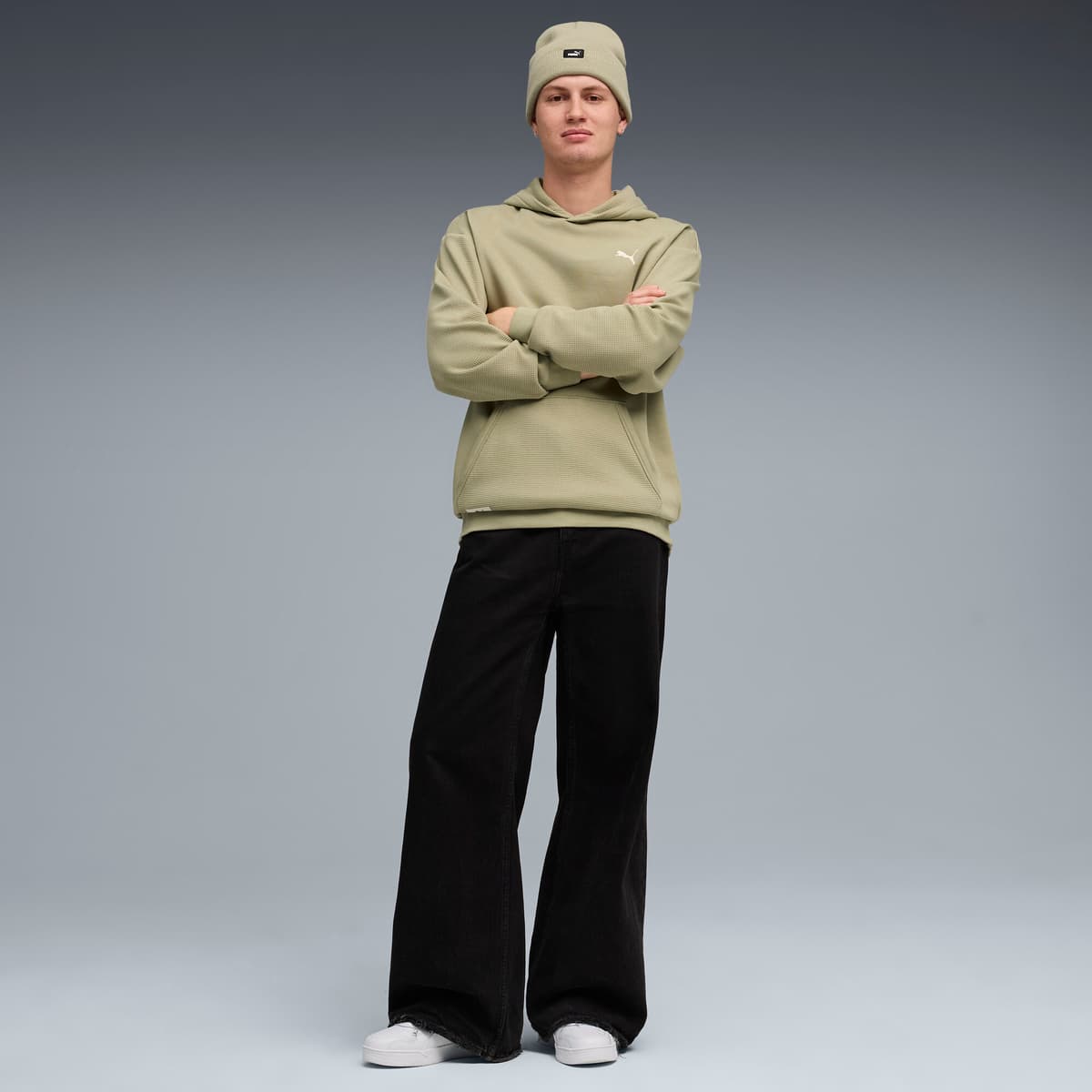 PUMA CLASS relaxte hoodie voor Heren, Maat L thumbnail 4