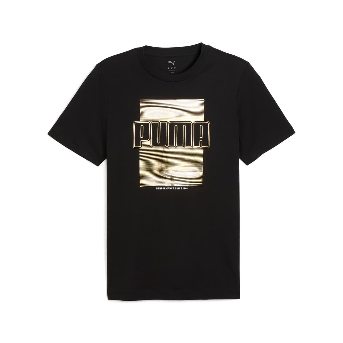 PUMA Graphic Foil T-shirt voor Heren, Zwart, Maat S thumbnail 3