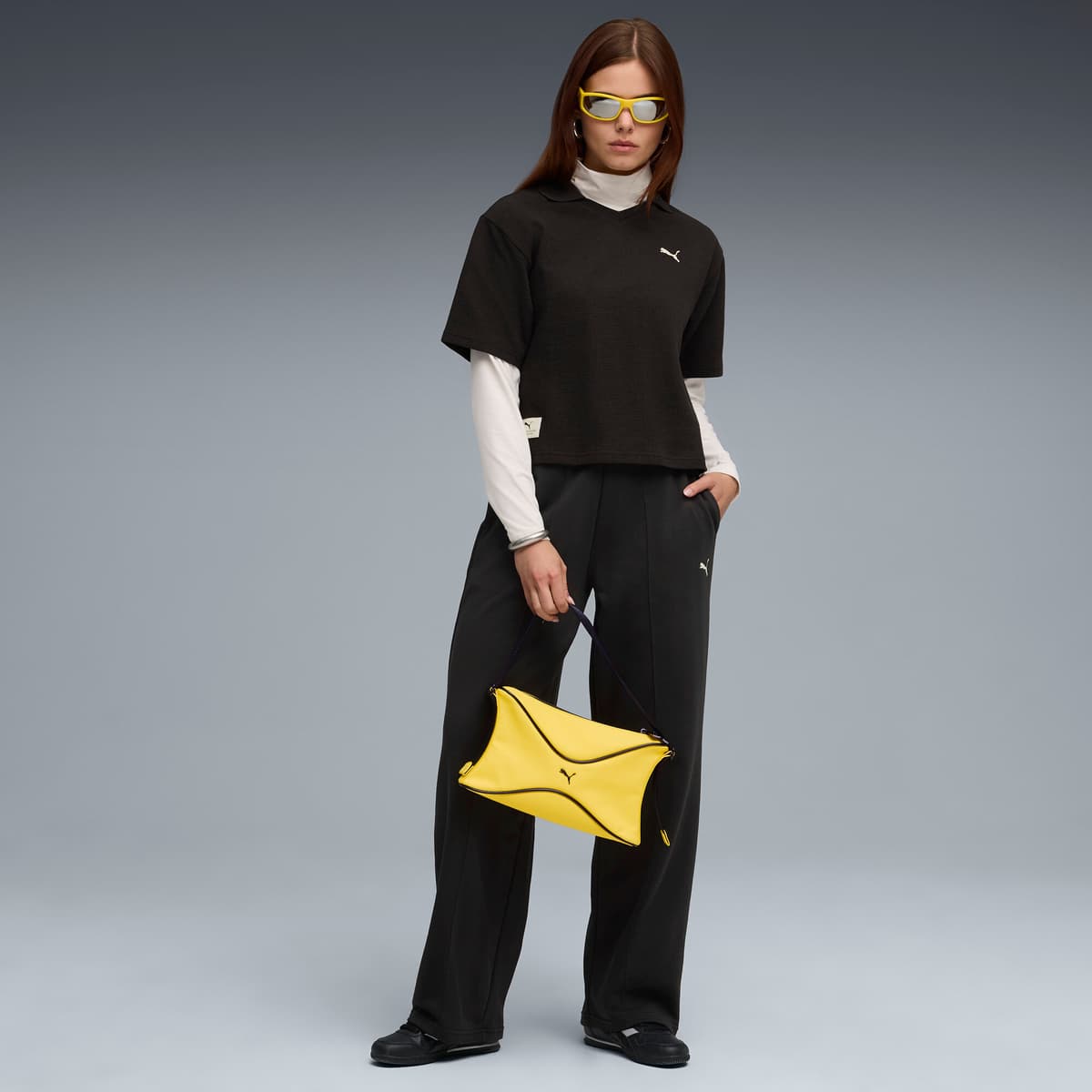 PUMA Class relaxed poloshirt voor Dames, Zwart, Maat L thumbnail 4