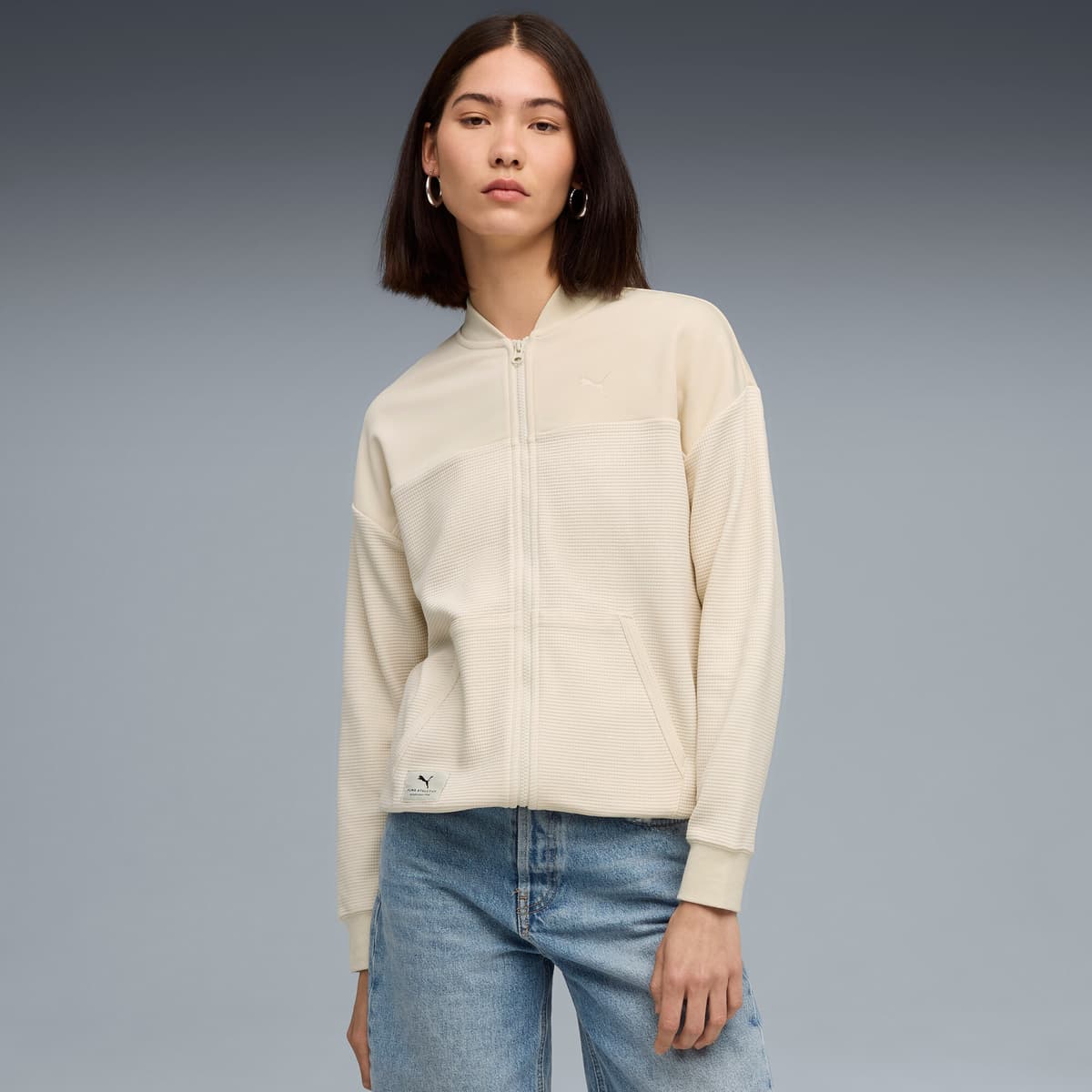 PUMA Class jack met volledige rits voor Dames, Maat L