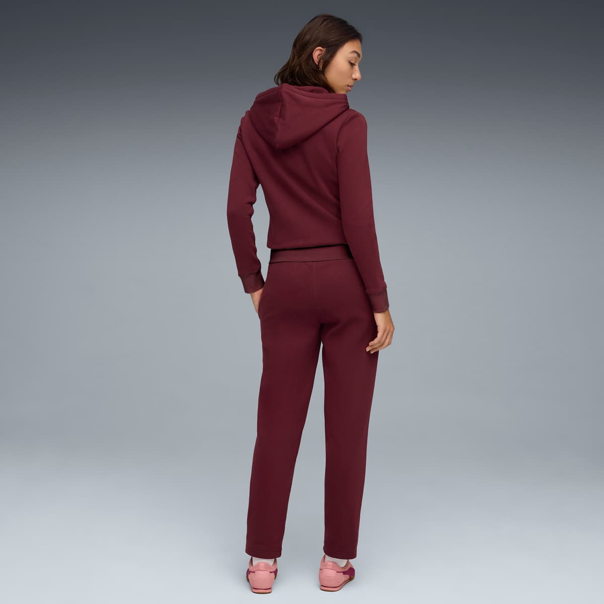 PUMA Metallic joggingpak met capuchon voor Dames, Maat L thumbnail 5