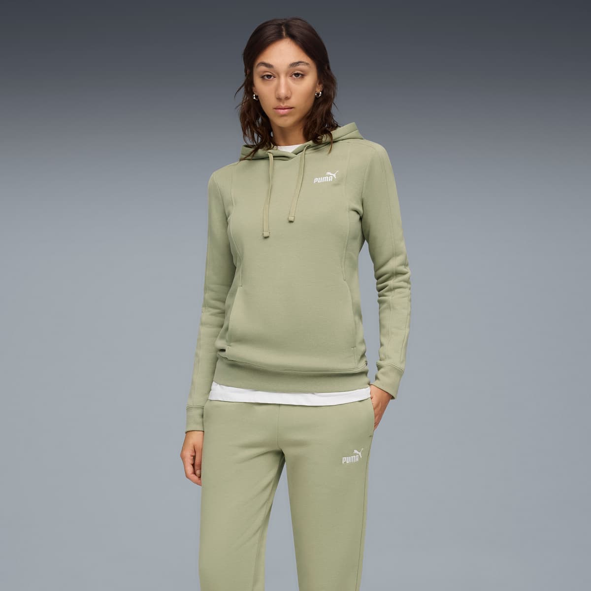 PUMA Joggingpak met capuchon voor Dames, Maat XL thumbnail 4