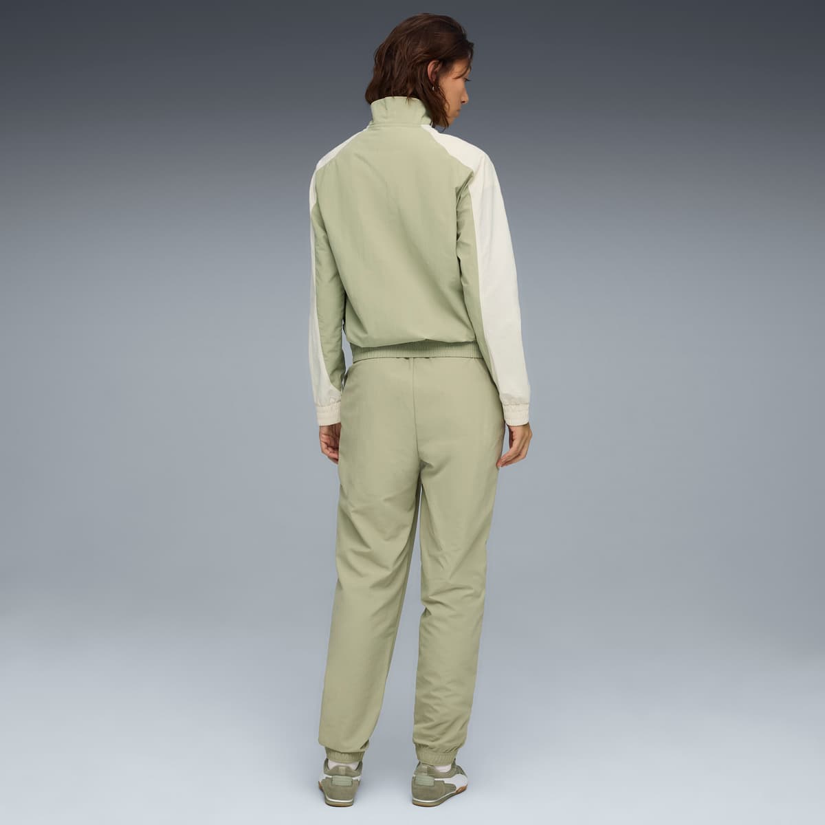 PUMA Geweven trainingspak voor Dames, Maat L thumbnail 5