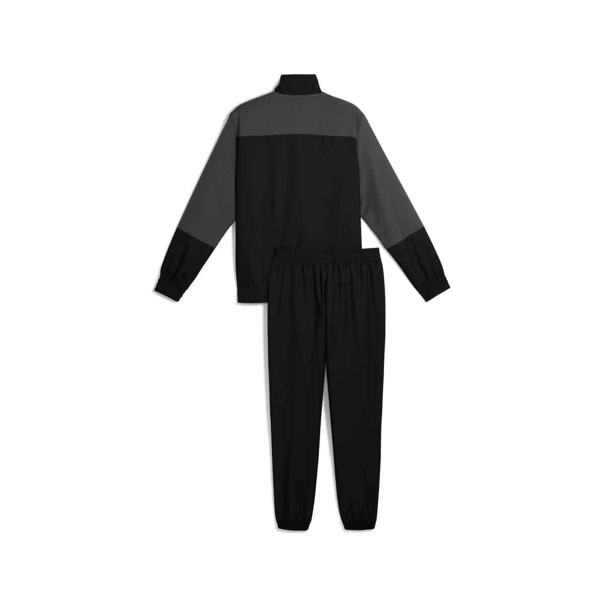 PUMA Geweven trainingspak met kleurvlakken voor Heren, Zwart, Maat M thumbnail 2