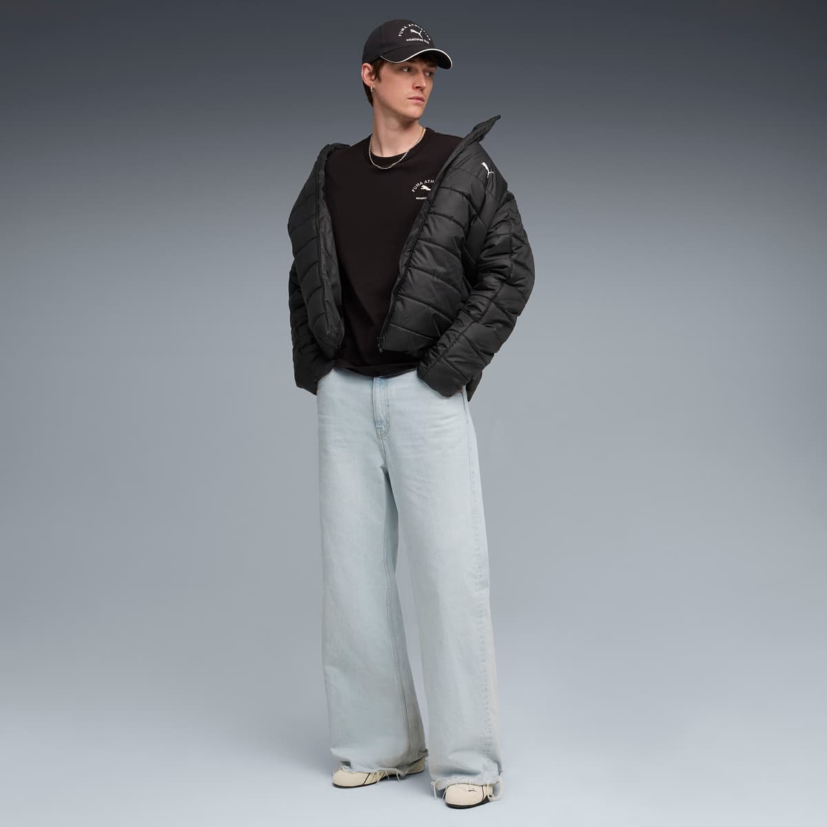 PUMA Class T-shirt met print voor Heren, Zwart, Maat S thumbnail 4