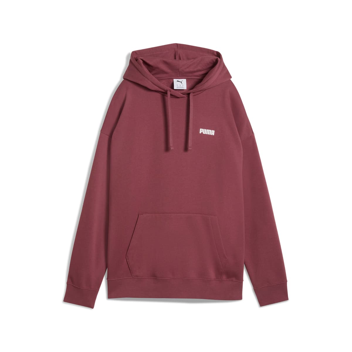 PUMA Wardrobe Essentials relaxte fleece hoodie voor Dames, Maat XXS