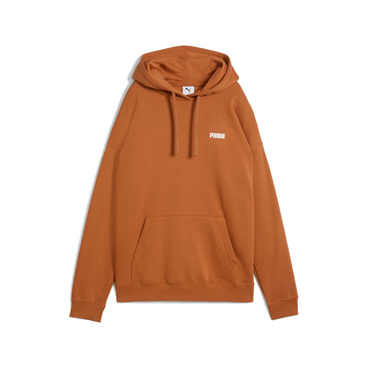 PUMA Wardrobe Essentials relaxte fleece hoodie voor Dames, Maat M