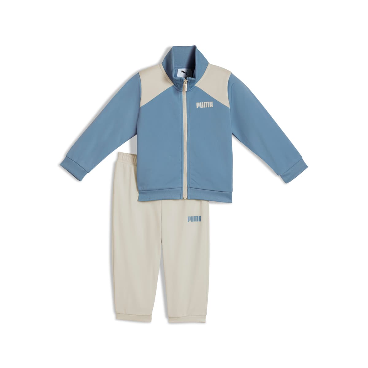 PUMA Essentials Logo trainingsset, Blauw, Maat 2-4M
