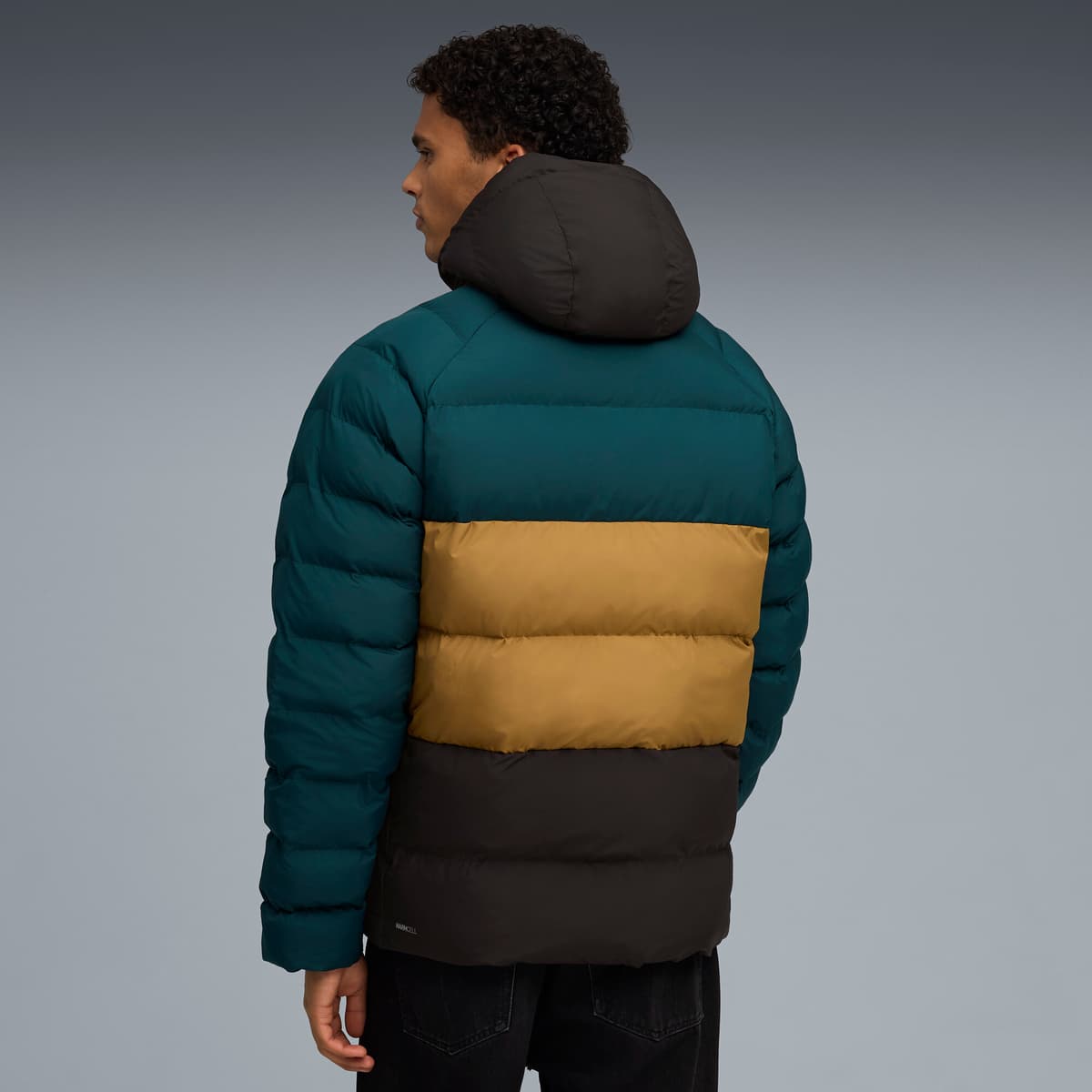 PUMA Mono jack met capuchon voor Heren, Groen, Maat M thumbnail 5